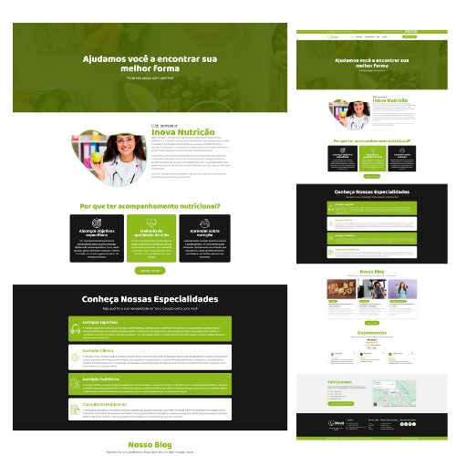 Site Empresaria "Nutrição"